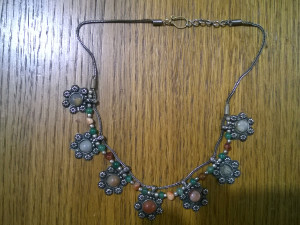 Stara srebrna Otomanska ogrlica