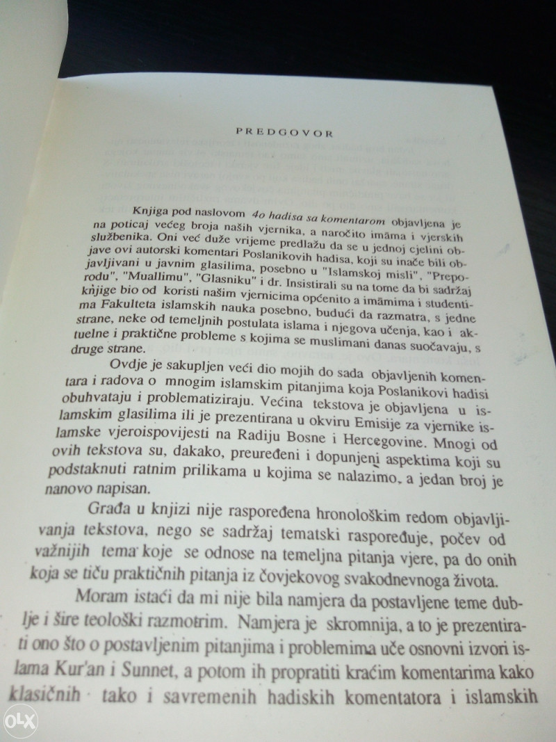 Knjige , Adnan Silajdžić - 40 HADISA s tumačenjima