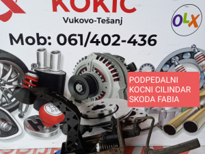 PODPEDALNI KOCNI CILINDAR SKODA FABIA