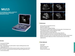 VETERINARSKI ULTRAZVUK MU15