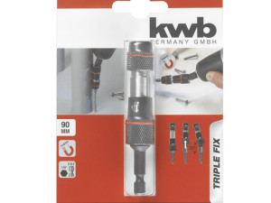 KWB Držač bitova Triple Fix 90mm 1/4 - 27834