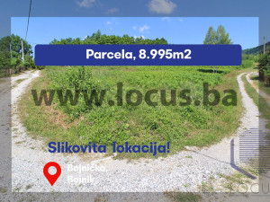 LOCUS: Parcela 8.995m2, Dedinje, Bojnik, Novi Grad