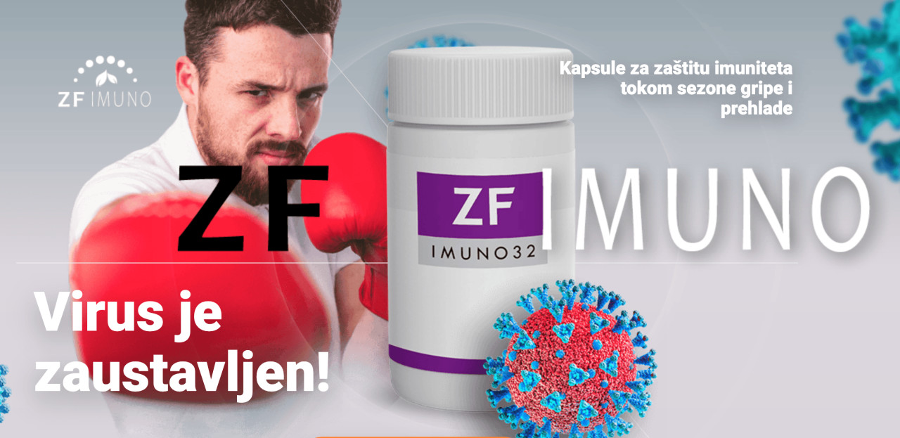 ZF IMUNO - BILJNE TABLETE ZA BRZO POJAČANJE IMUNITETA ZDRAVLJA
