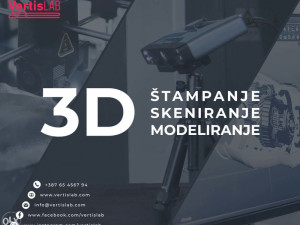 3D Printanje Štampanje Skeniranje Modeliranje