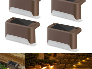 Zidna ukrasna rasvjeta solarna lampa za ograde 4x
