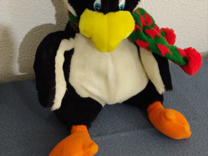 Patak plišana igračka dužina 30 cm