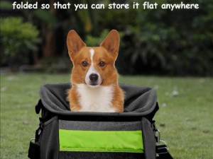 Korpa-box za biciklo - za pse i mačke