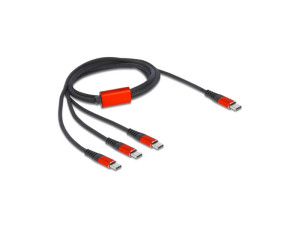 Delock USB Charging 3in1 USB Type-C to 3 x USB Type-C
