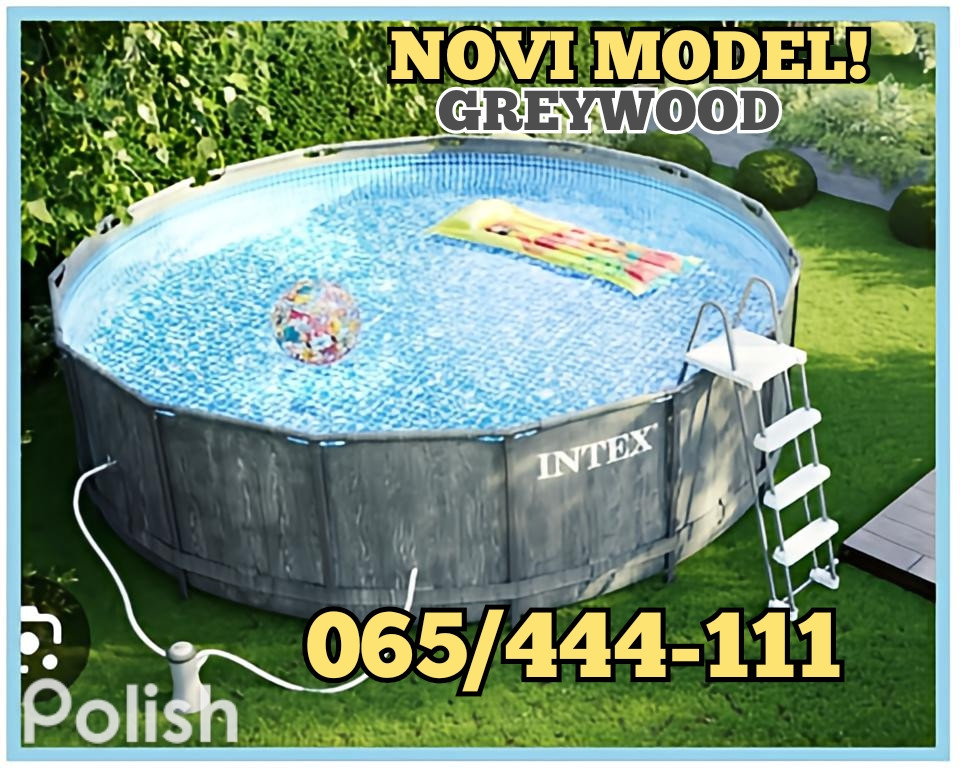 Bazen INTEX 457x122cm GREYWOOD *NOVI MODEL* Top ponuda!