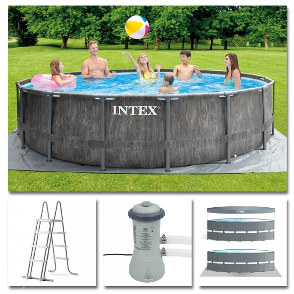 Bazen INTEX 457x122cm GREYWOOD *NOVI MODEL* Top ponuda!