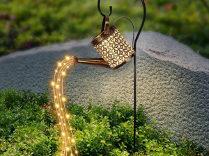 Vrtna dekorativna solarna lampa ibrik / water 82cm