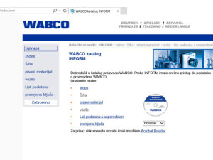 WABCO 2008 KATALOG DIJELOVA