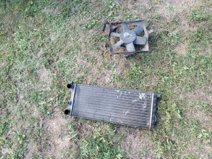 Hladnjak vode ventilator fiat panda 4x4
