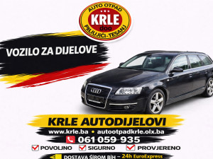 AUDI A6 2.7 TDI 132 KW 179 KS DIJELOVI KRLE AUTOOTPAD AUTO OTPAD