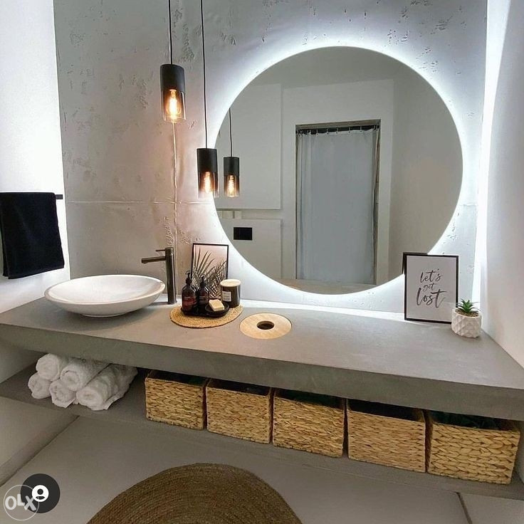 LED Okruglo Ogledalo Ogledala Kupatilo Kupaonica