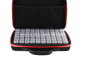 Organizer šljokice,sjaj,prah perlice,ukrasi za nokte