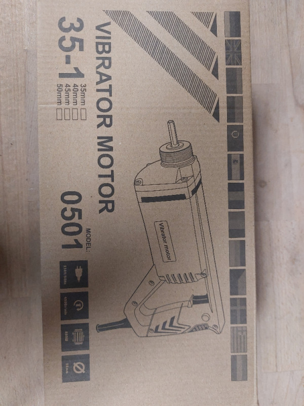 Vibrator i igla za beton  2 metra igla