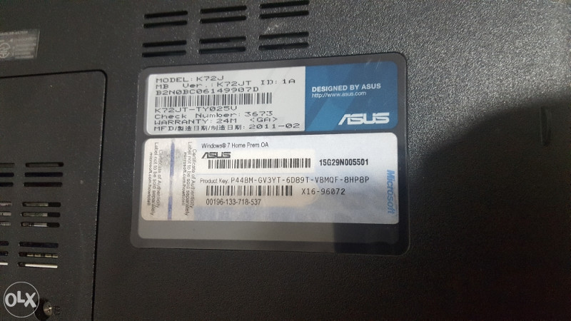 Laptop ASUS i3 Neispravan