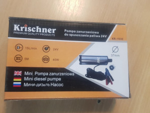 PUMPA ZA PRETAKANJE GORIVA,VODE  na akumulator