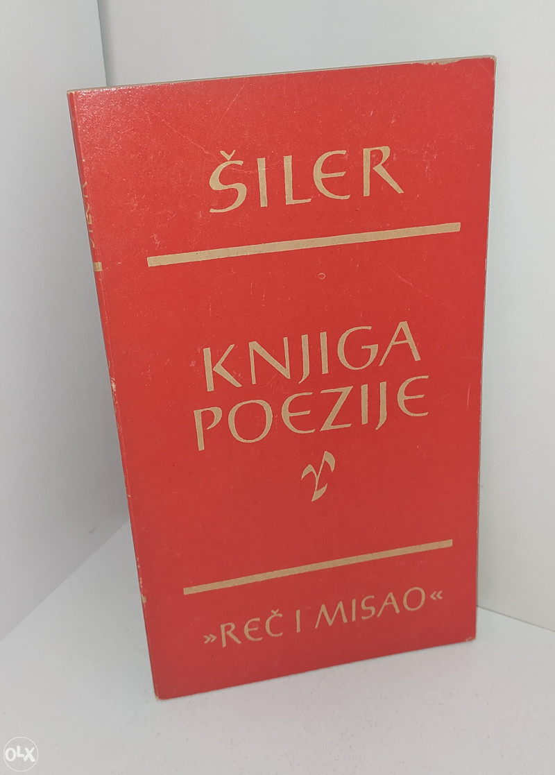 ŠILER - KNJIGA POEZIJE