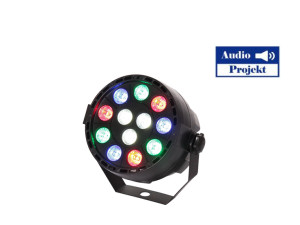 LED REFLEKTOR PAR-MINI-RGBW 12X1W