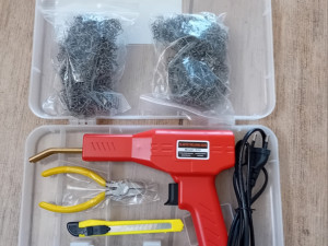 PISTOLJ ZA VARENJE PLASTIKE +1000 SPAJALICA  GRATIS