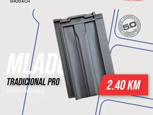 Tondach MLADOST Tradicional PRO glineni crijep za krov T4