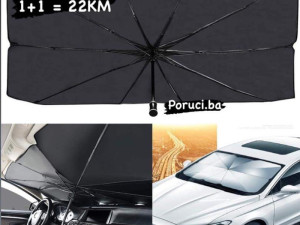 AUTO KISOBRAN - ZASTITITA ZA SAJBU  VOZILO OD SUNCA