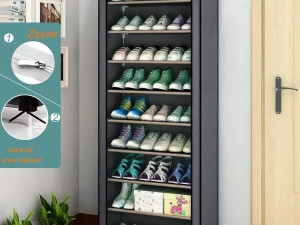 Cipelar platneni sa 9 polica