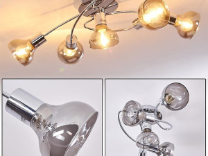 STROPNA SVJETILJKA LOTHAR 54921-5 GLOBO