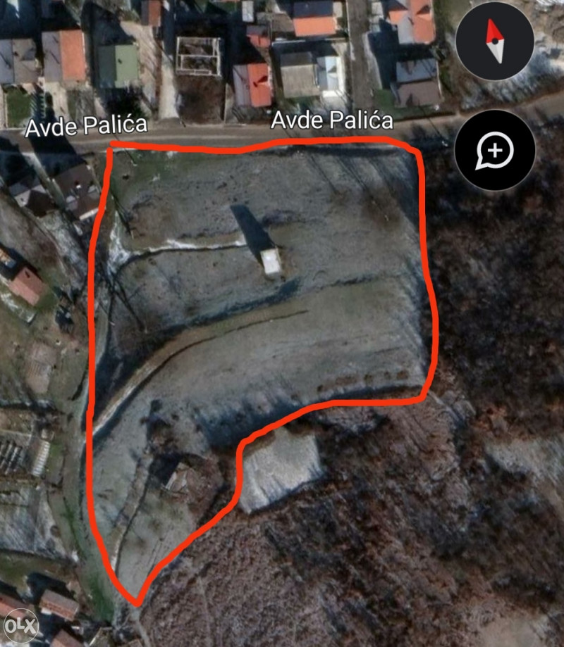 ZEMLJIŠTE SARAJEVO/ZABRĐE/NOVI GRAD/9.360m2/TRI GRAĐ.DOZVOLE 25