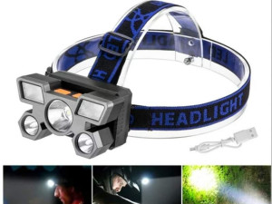 1+1 GRATIS Multifunkcionalna vodootporna naglavna lampa