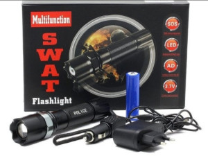 Swat takticka lampa sa 3 vrste osvjetljenja