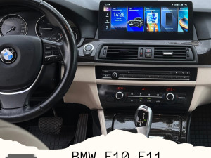 BMW 5 F10 F11 Android GPS Navigacija 12.3" CarPlay QLED