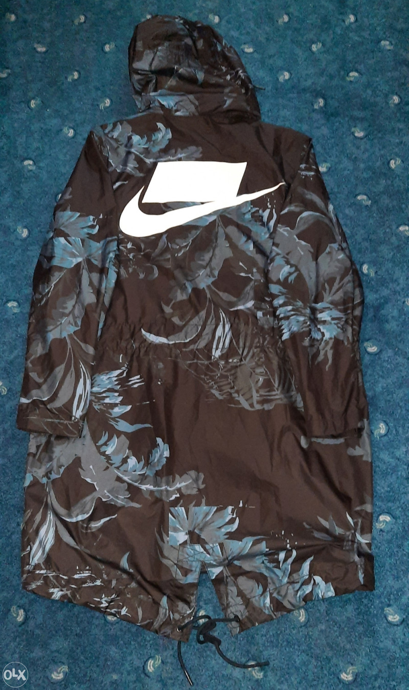 nike floral parka