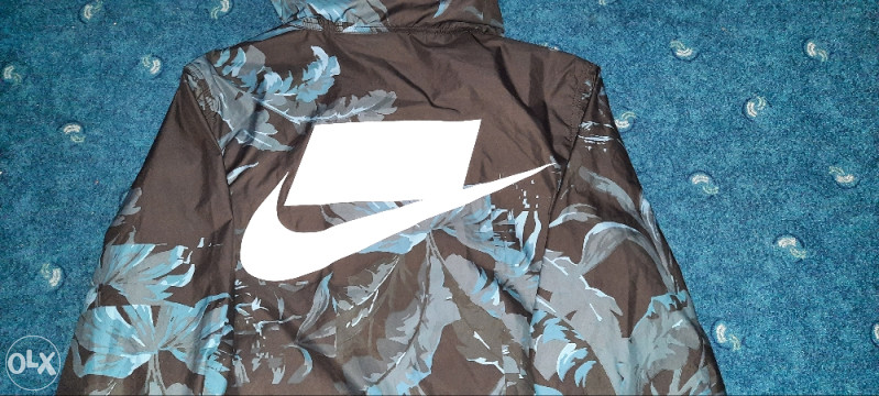 nike floral parka