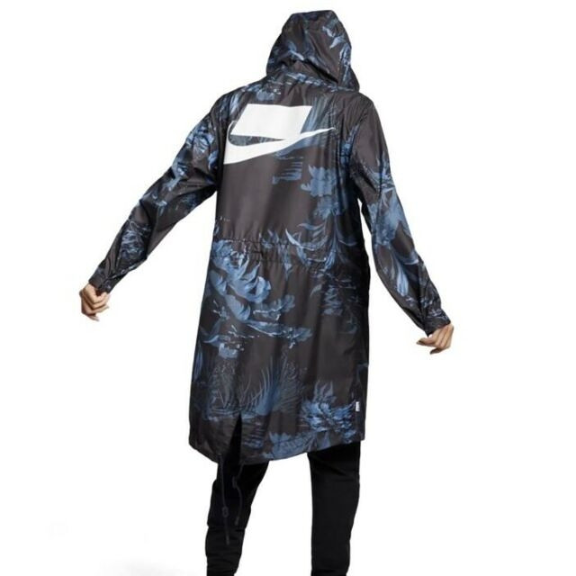 nike floral parka