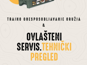 TEHNICKI PREGLED, SERVIS, ONESPOSOBLJAVANJE ORUZJA