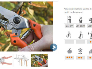 Male ručne škare Lowe 8.104