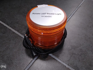 Rotacija LED ŽUTA 12 24V LED 72 DIODE