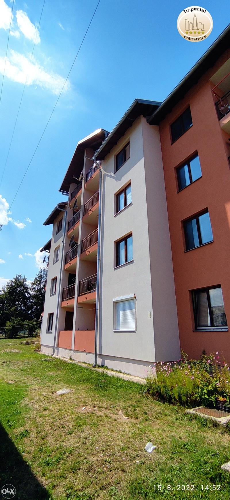 Stan Pale, dvosoban, cca 64m2, plus ostava 2m2 cca 3