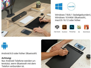 HUION Inspiroy Giano G930L 2022 Grafički Tablet