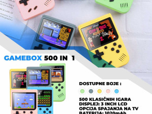 Game Box 500 games