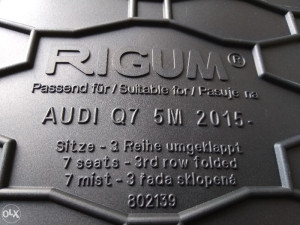 Kadica Kada Podmetač za gepek AUDI Q7 2015-