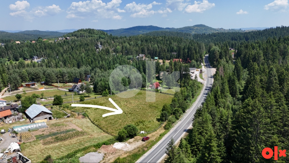 Zemljište uz magistralu Nišići - Ilijas 3000m2
