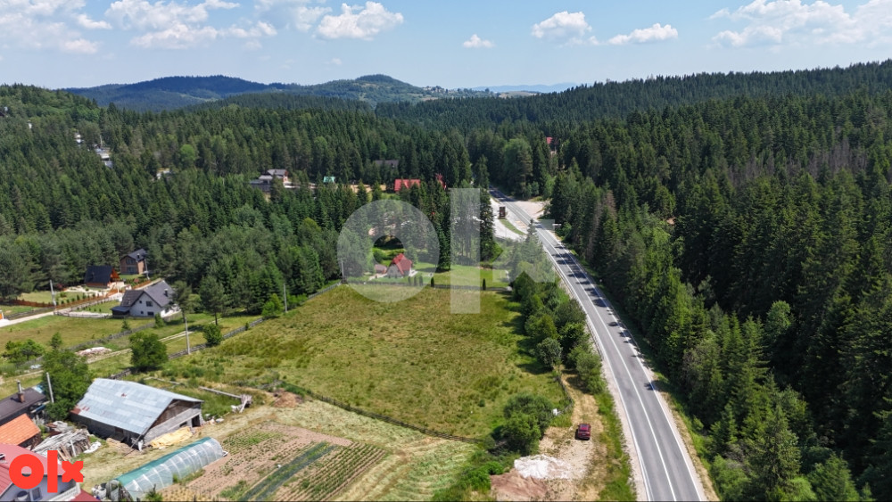 Zemljište uz magistralu Nišići - Ilijas 3000m2 3