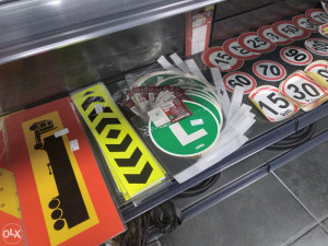 Oznaka na kamionima L,G,S,K,A,H NALJEPNICE