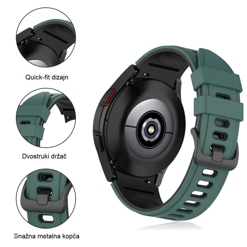 Narukvica za sat Samsung Galaxy Watch 4 5 6 7 40 42 44 46