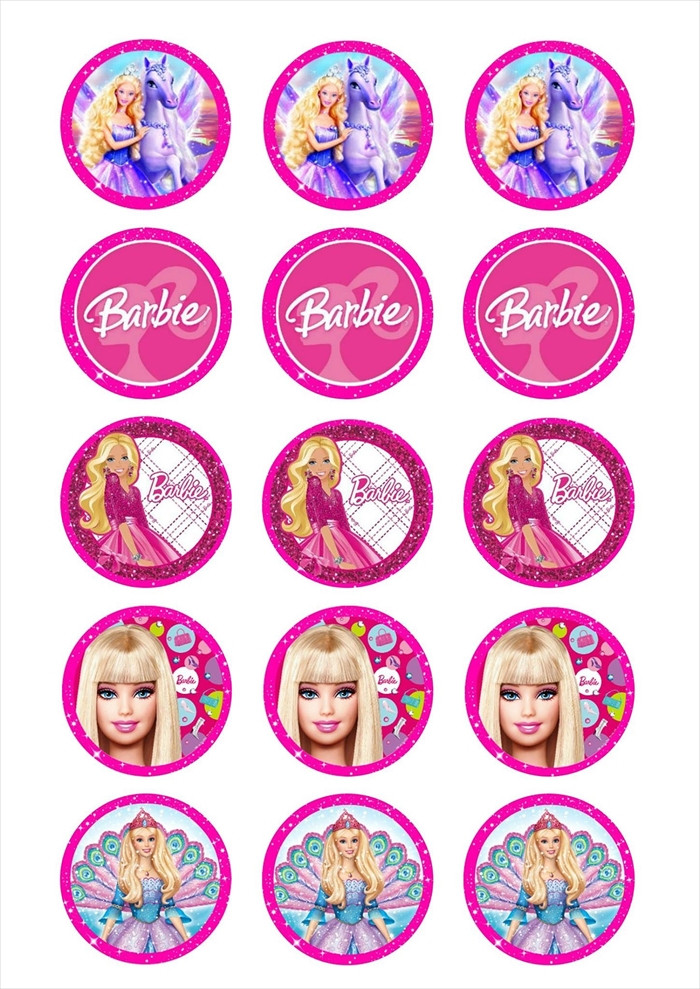 Barbie jestive slike za torte