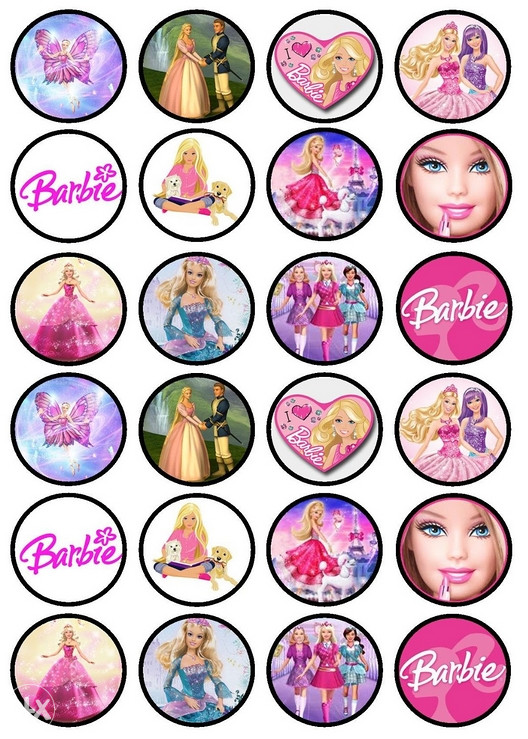 Barbie jestive slike za torte